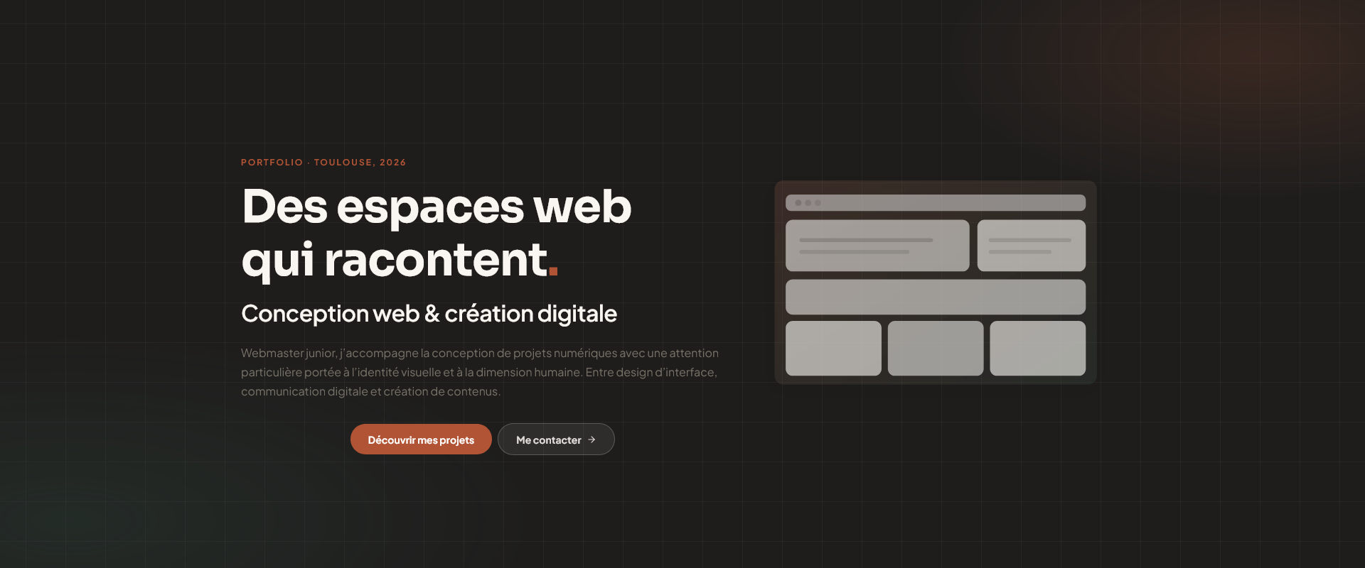 Portfolio personnel · WordPress
